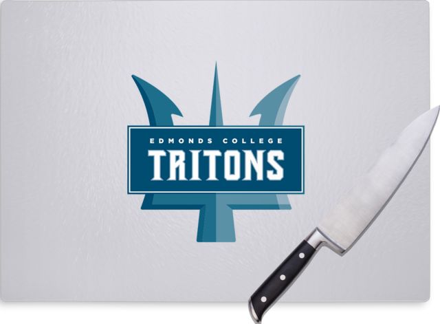 Edmonds College Cutting Board Edmonds College Athletic Mark - ONLINE ONLY