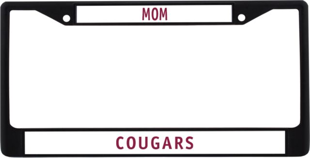 Lehigh Mom Metal License Plate Frame in Cougars - ONLINE ONLY