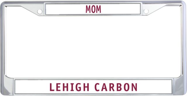Lehigh Mom Metal License Plate Frame in Cougars - ONLINE ONLY
