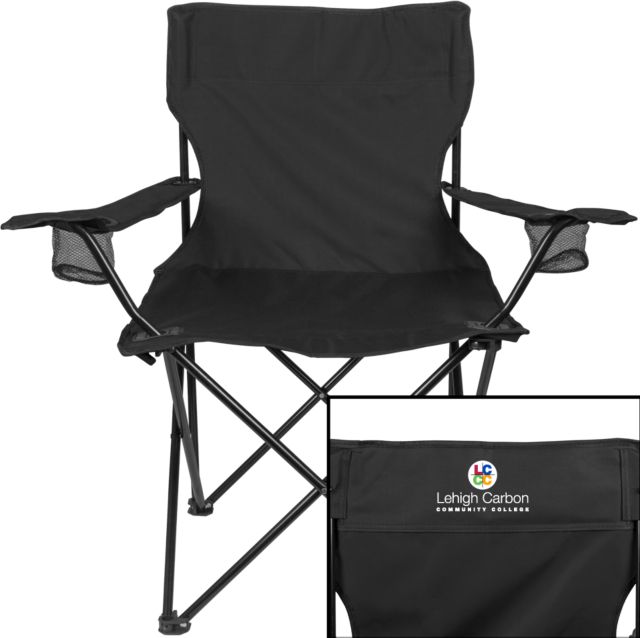 Lehigh Deluxe Captains Chair LCCC Institutional Mark Stacked - ONLINE ONLY