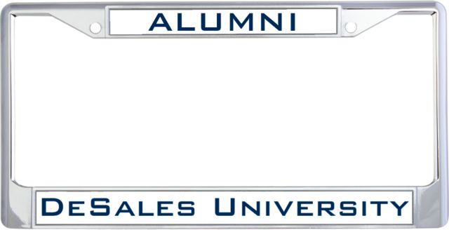 DeSales Alumni Metal License Plate Frame in Alumni - ONLINE ONLY