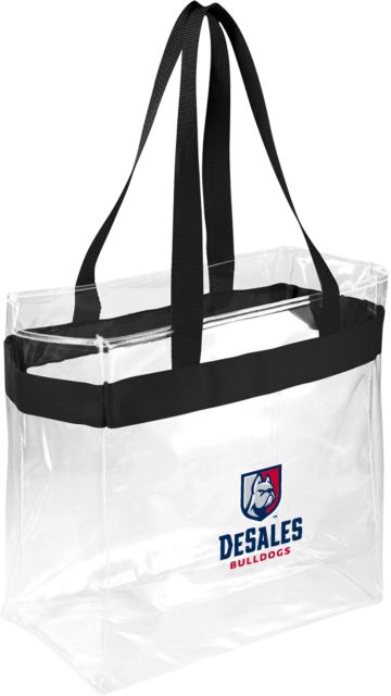 DeSales Game Day Clear Stadium Tote Primary Logo - ONLINE ONLY