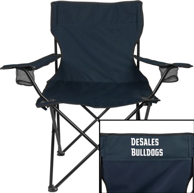 DeSales Deluxe Captains Chair  Wordmark - ONLINE ONLY