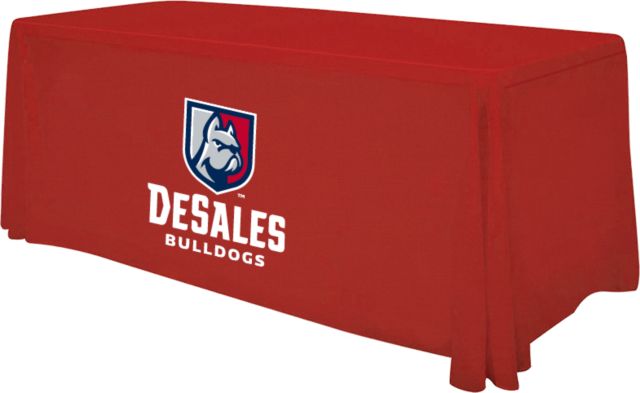DeSales 6 foot Table Throw Primary Logo - ONLINE ONLY