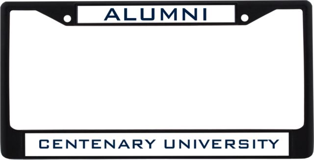 Centenary Univ Alumni Metal License Plate Frame in Alumni - ONLINE ONLY