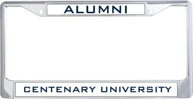 Centenary Univ Alumni Metal License Plate Frame in Alumni - ONLINE ONLY