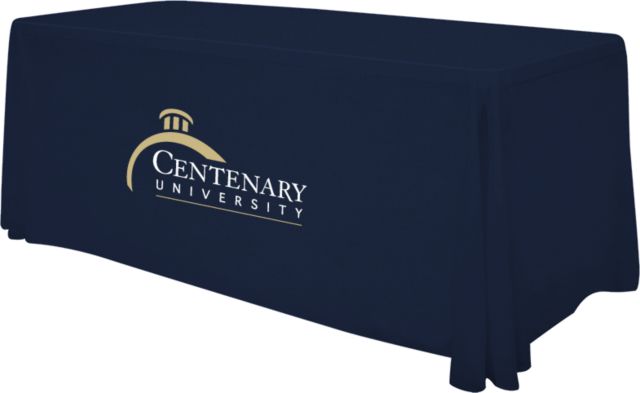 Centenary Univ 6 foot Table Throw Centenary University Logo - ONLINE ONLY