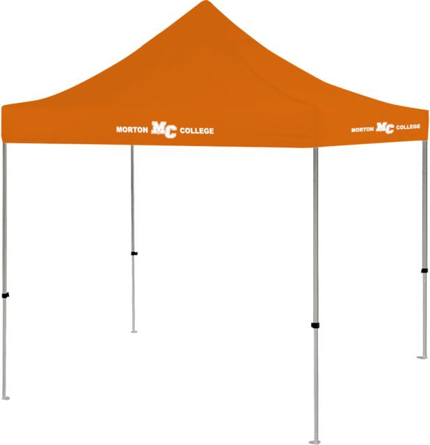 Morton College 9 ft x 9 ft Tent Morton College Flat Mark - ONLINE ONLY