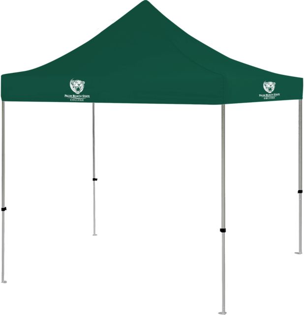 Palm Beach State 9 ft x 9 ft Tent Palm Beach State Panther Logo - ONLINE ONLY