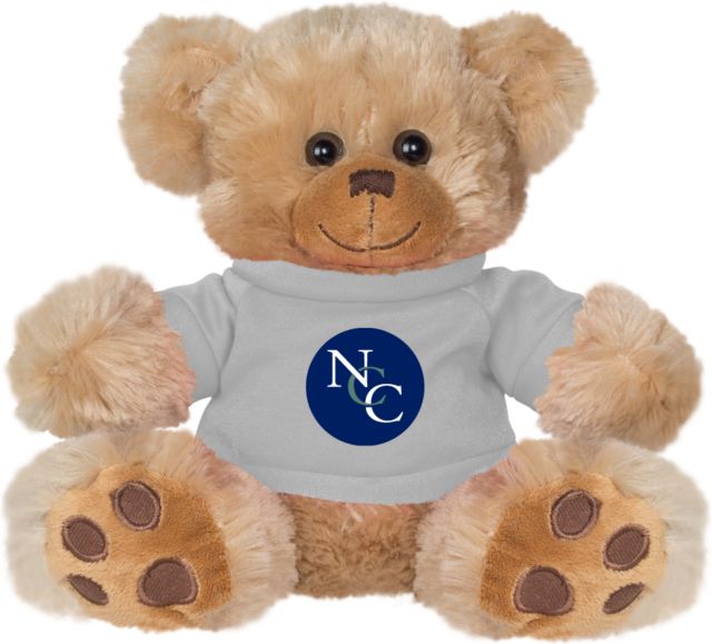 Nashua CC Plush Big Paw 8 1/2 inch Bear w/Grey Shirt NCC Icon - ONLINE ONLY
