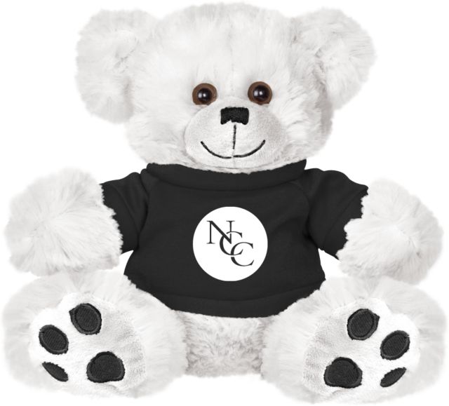 Nashua CC Plush Big Paw 8 1/2 inch Bear w/Black Shirt NCC Icon - ONLINE ONLY