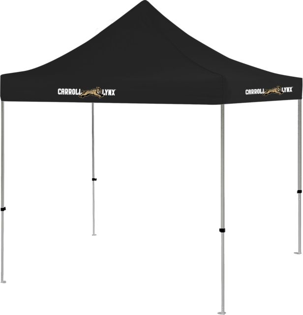 Carroll CC 9 ft x 9 ft Tent Carroll - Leaping Lynx Wordmark - ONLINE ONLY