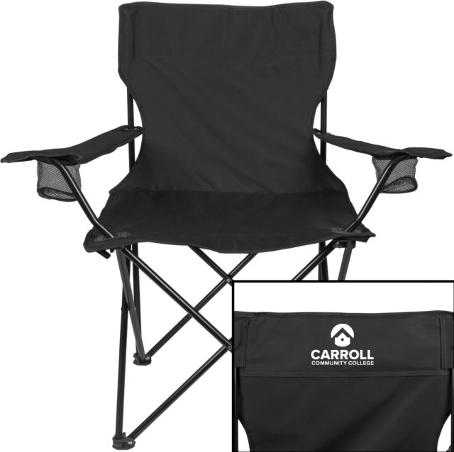 Carroll CC Deluxe Captains Chair Carroll - Institutional Mark Vertical - ONLINE ONLY