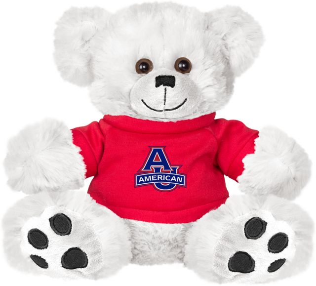 American University Plush Big Paw 8 1/2 inch Bear - ONLINE ONLY