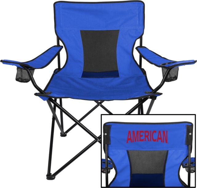 American University Deluxe Captains Chair  - ONLINE ONLY