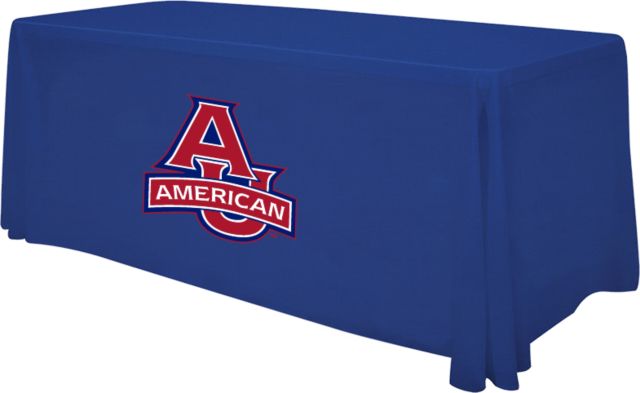 American University 6 foot Table Throw  - ONLINE ONLY
