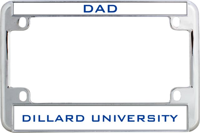 Dillard Metal Motorcycle License Plate Frame in Dad - ONLINE ONLY