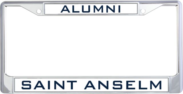 Saint Anselm Metal License Plate Frame - ONLINE ONLY