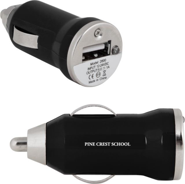 Pine Crest On the Go Car Charger Paw Print - ONLINE ONLY