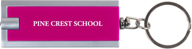 Pine Crest Turbo Flashlight Key Holder Paw Print - ONLINE ONLY