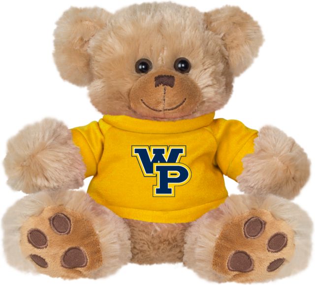 William Penn Plush Big Paw 8 1/2 inch Bear w/Gold Shirt William Penn Athletic Mark - ONLINE ONLY