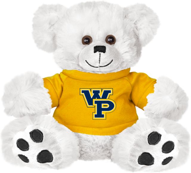 William Penn Plush Big Paw 8 1/2 inch Bear w/Gold Shirt William Penn Athletic Mark - ONLINE ONLY