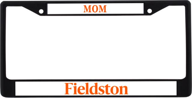 Ethical Culture Mom Metal License Plate Frame in Fieldston Wordmark - ONLINE ONLY