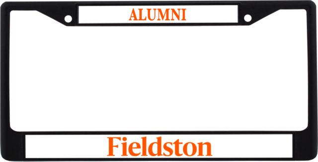 Ethical Culture Alumni Metal License Plate Frame in Fieldston Wordmark - ONLINE ONLY