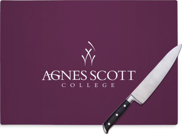 Agnes Scott Cutting Board Primary Mark - ONLINE ONLY