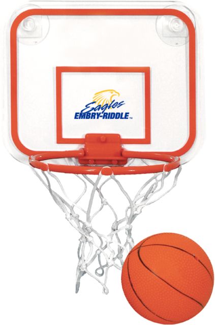 Embry Riddle Mini Basketball and Hoop Set Primary Mark - ONLINE ONLY