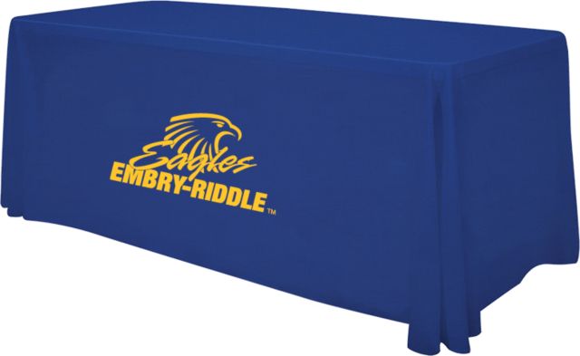 Embry Riddle 6 foot Table Throw Primary Mark - ONLINE ONLY