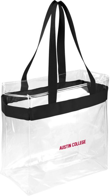 Austin College Game Day Clear Stadium Tote Austin College - ONLINE ONLY