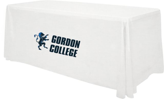 Gordon 6 foot Table Throw Gordon College Horizontal - ONLINE ONLY