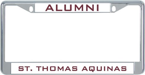 St Thomas Aquinas Alumni Metal License Plate Frame in Alumni - ONLINE ONLY