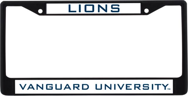 Vanguard Metal License Plate Frame in Mascot - ONLINE ONLY