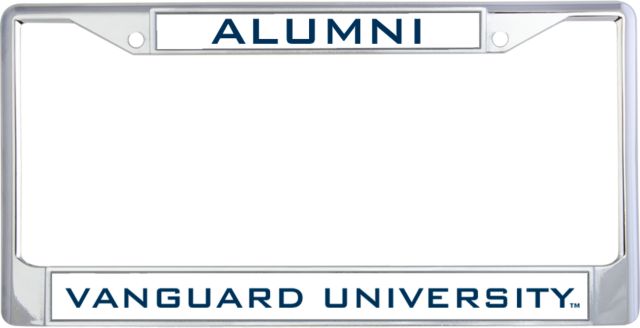 Vanguard Alumni Metal License Plate Frame in Alumni - ONLINE ONLY