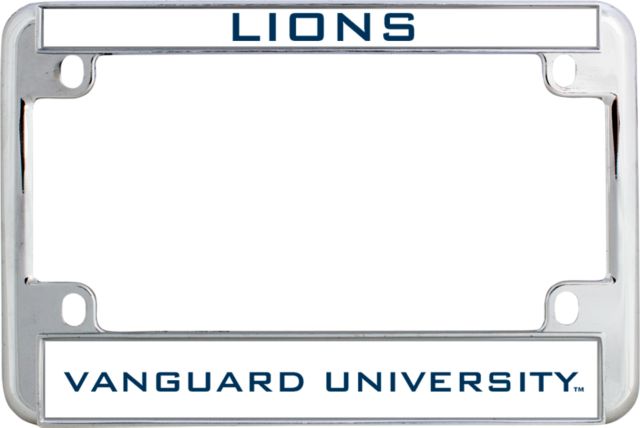 Vanguard Metal Motorcycle License Plate Frame in Mascot - ONLINE ONLY
