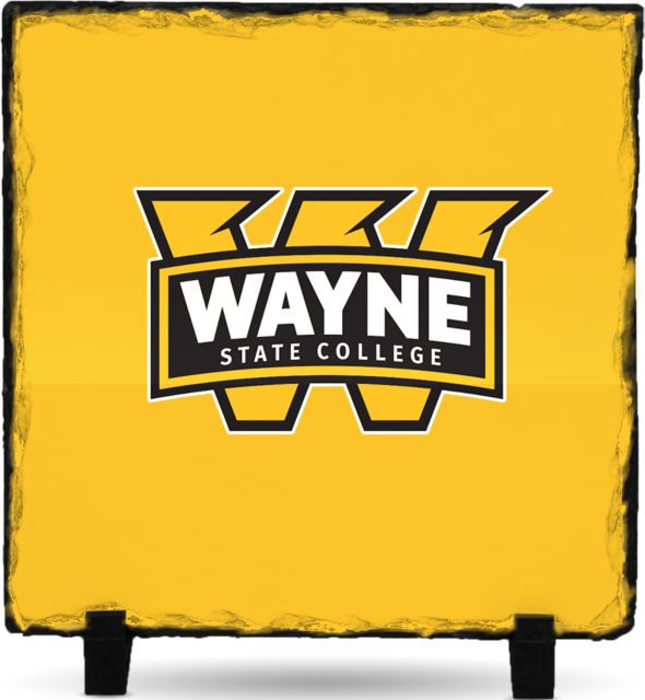 Wayne State Photo Slate Primary Mark - ONLINE ONLY