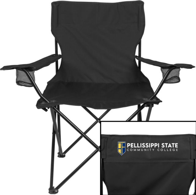 Pellissippi Deluxe Captains Chair Pellissippi State Community College Logo - ONLINE ONLY