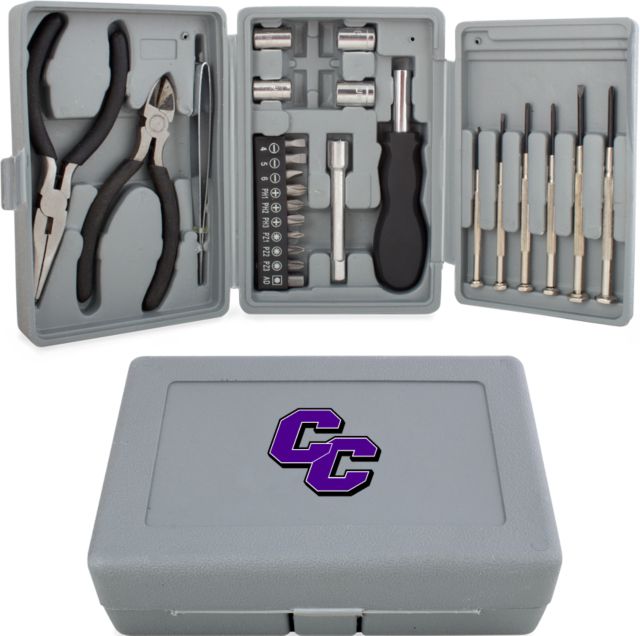 Curry College Compact 26 Piece Deluxe Tool Kit Curry College Primary Athletic Mark - ONLINE ONLY