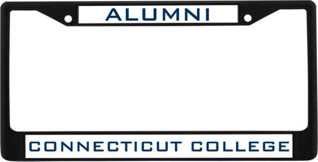 Connecticut College Alumni Metal License Plate Frame in Alumni - ONLINE ONLY