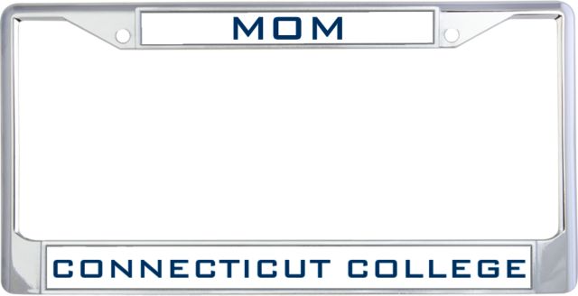 Connecticut College Mom Metal License Plate Frame in Mom - ONLINE ONLY
