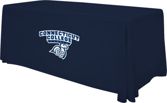 Connecticut College 6 foot Table Throw Primary Mark - ONLINE ONLY