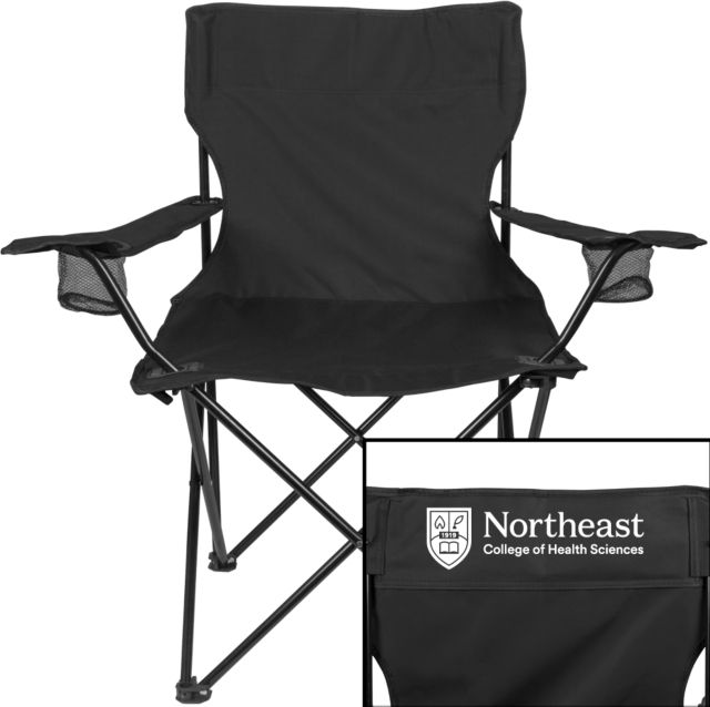 NE College of Health Deluxe Captains Chair Northeast College Primary Logo - ONLINE ONLY