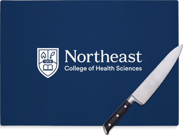 NE College of Health Cutting Board Northeast College Primary Logo - ONLINE ONLY