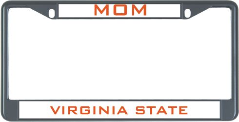 Virginia State Mom Metal License Plate Frame in Mom - ONLINE ONLY