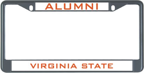 Virginia State Alumni Metal License Plate Frame in Alumni - ONLINE ONLY
