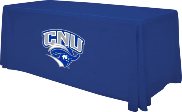 Christopher Newport 6 foot Table Throw Official Logo - ONLINE ONLY