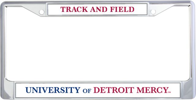 Detroit Mercy Metal License Plate Frame in University of Detroit Mercy - ONLINE ONLY