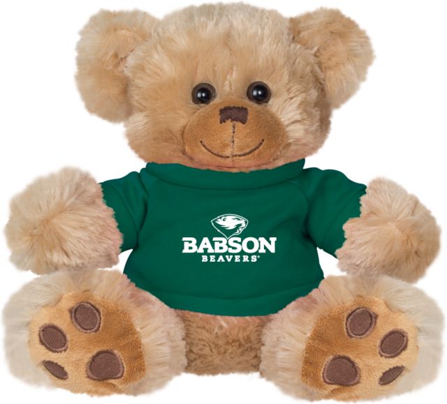 Babson Plush Big Paw 8 1/2 inch Bear w/Dark Shirt Primary Mark - ONLINE ONLY